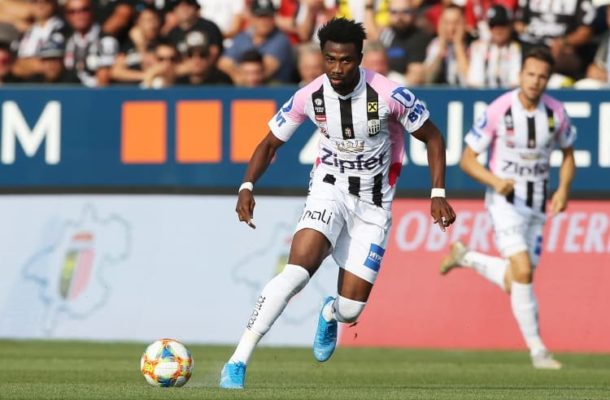 VIDEO: Samuel Tetteh comes off the bench to score for Lask Linz