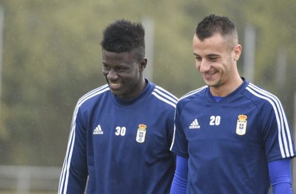 Samuel Obeng returns to Real Oviedo training