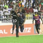 Cape coast pitch invader in police custody, being processed for court