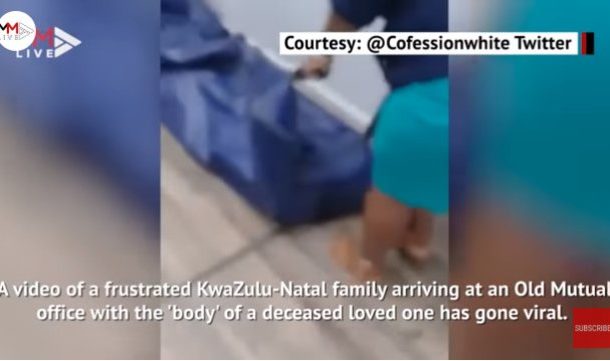 Body bag taken to SA insurance firm to claim funeral fee