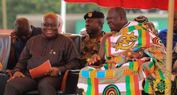 Ghanaians will judge you on the economy, not free SHS – Otumfuo to Akufo-Addo