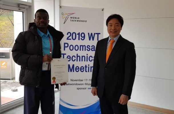 Taekwondo: GTF technical director dighted for partaking in WTO technical meeting