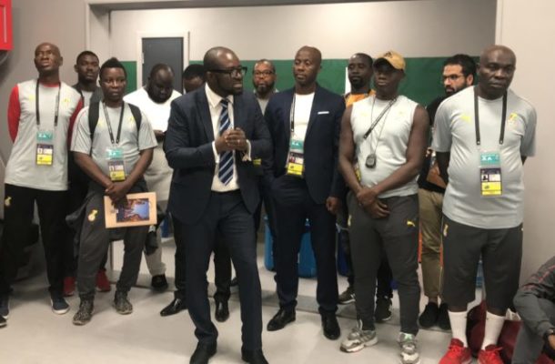 GFA boss Kurt Okraku urges Black Meteors to grab Olympic ticket in third place game