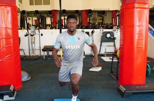 Ekuban back in the gym after two months injury lay-off