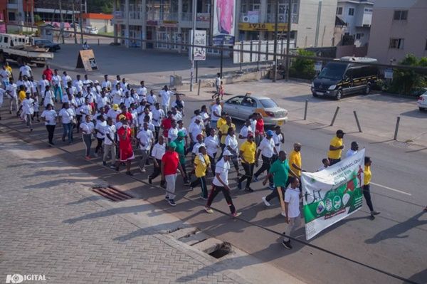 CIB holds health walk to commence Annual Celebration Programme