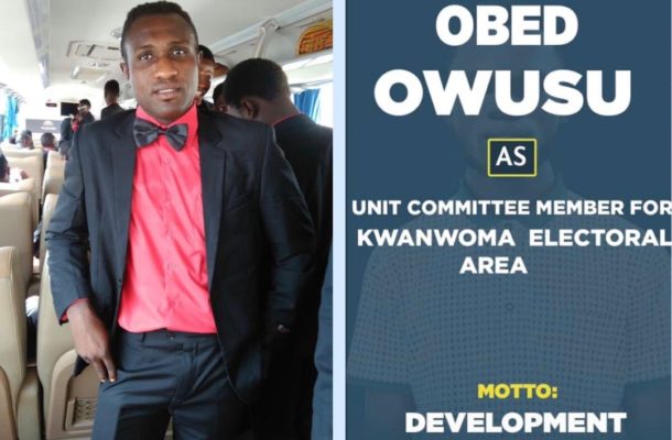 Former Kotoko striker Obed Owusu denies vying for a unit committee slot