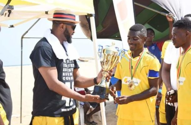 CalBank Beach Soccer Super League 2019; Warriors trounce African Champions In Keta