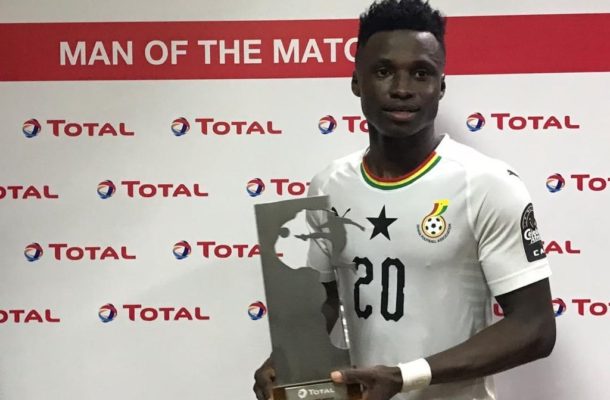 Evans Mensah named in CAF U23 Cup of Nations Best XI