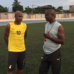 PHOTOS: Black Stars hold final training session at match venue in Sao Tome