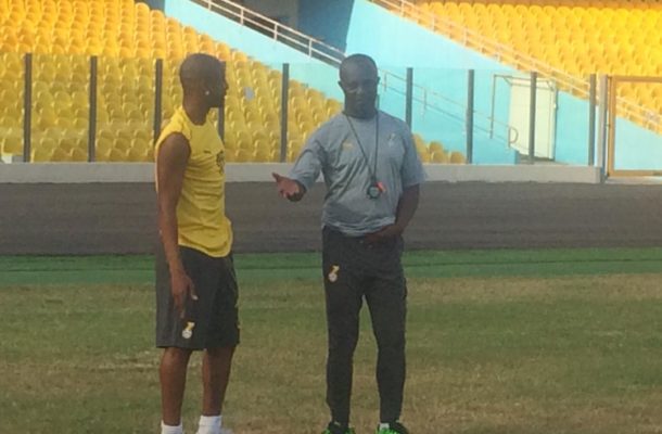 Our first day training was calm and less intensive - Coach Kwasi Appiah