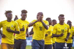 PHOTOS: Black Stars hold final training session before traveling to face Sao Tome and Principe