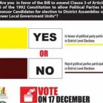 December 17 referendum: NDC wants 'NO' vote to avoid polarization