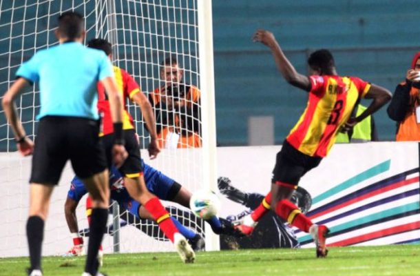 Kwame Bonsu scores for Esperance in Arab Club Championship elimination
