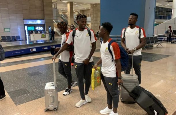 Coach Tanko's Black Meteors land in Egypt for U23 Afcon