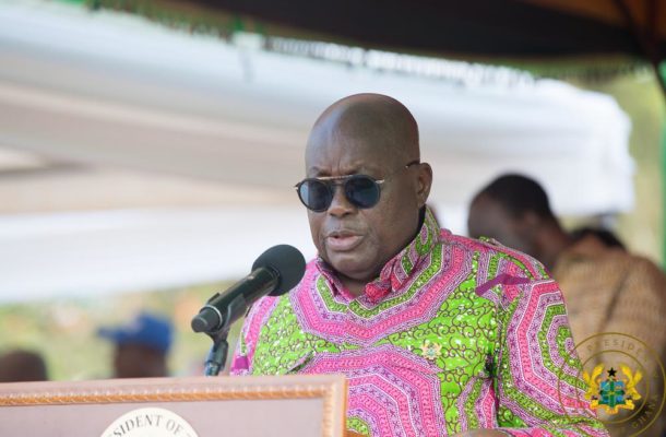Nana Addo appeals for another 4 years to finish his projects