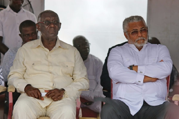 Floods: I don't issue permits for developers - Kufuor replies Rawlings