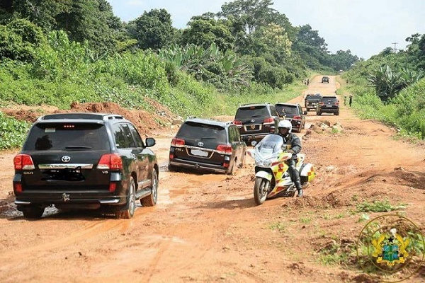 The ‘unprecedented road network’ built by the NDC