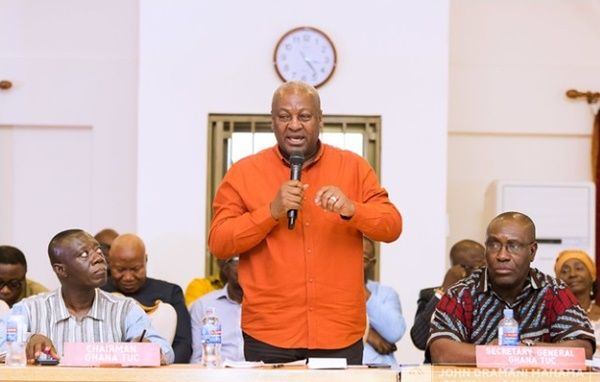I'll bridge the gap between Article 71 Office holders and workers - Mahama