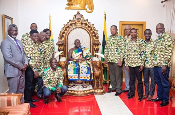 Mineworkers praise Asantehene for his role in reviving Obuasi