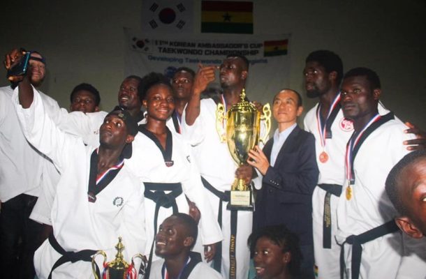 Taekwondo: Greater Accra are champions of Korean Ambassador's cup