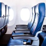Why are most airplane seats blue?