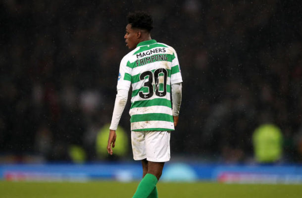 'I was panicking'- Celtic's Jeremie Frimpong reveals after his cup final dismissal