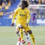 Richard Boateng plays as Alcorcon lose at home