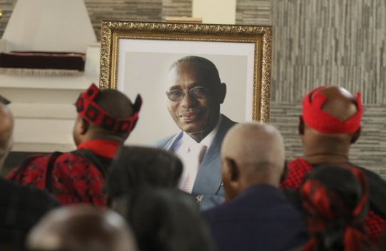 PHOTOS: Burial service for late Veteran journalist, Cyril Acolatse