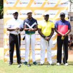 Scores of Golfers celebrate MD of calbank