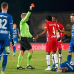 Majeed Ashimeru sees red in rare start for RB Salzburg