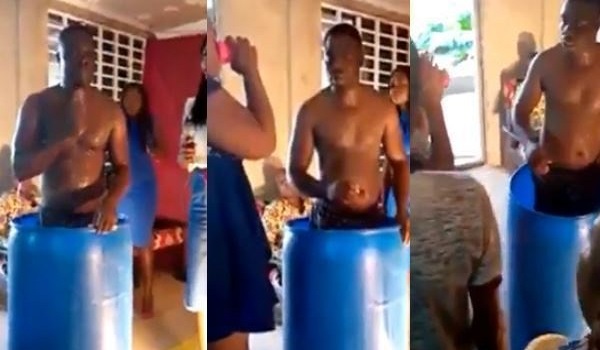 Video of church members drinking pastor's bathwater goes viral