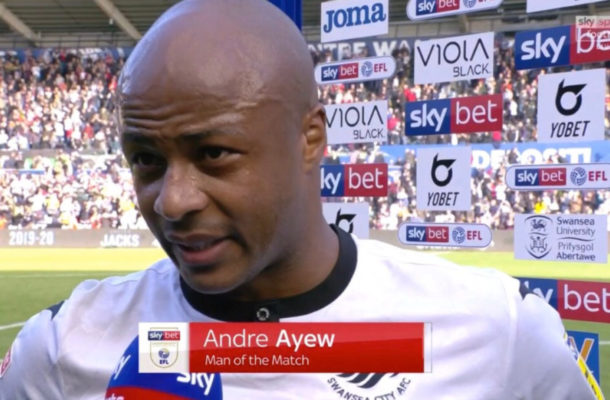 Andre Ayew named in Championship team of the week