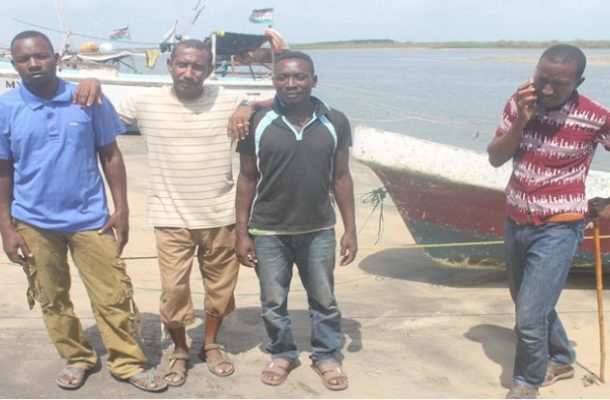Stranded fishermen lived on dried fish for 17 days