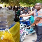 A/R: CEO of Gerkings Japanese Language School donates to basic schools in Drobonso