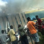 Photos+Video: Fire guts GRA offices near Kwame Nkrumah Circle