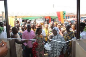 PHOTOS: Oforikrom Municipal Assembly hands over market stalls to traders in Kotei