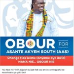 You are in a wrong party – Rex Omar tells Obour