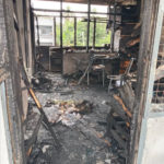 PHOTOS: Fire destroys 4 rooms at 37 Army Officers Mess