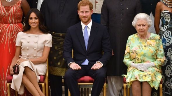 Queen agrees 'transition' for Harry and Meghan