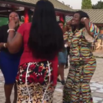 Former CID boss, Maame Tiwaa spotted dancing to Daddy Lumba’s 'Aben Woha'