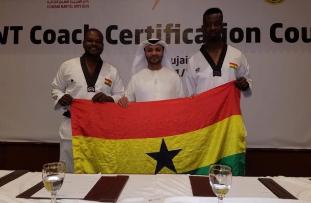 Taekwondo: Two Ghanaians acquire Level 1 coaching certificate