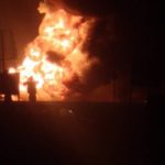 3 fuel tankers go up in flames near BOST depot at Buipe