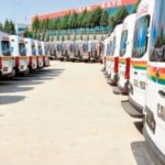Constituency Ambulances ready for distribution