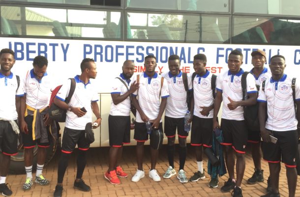 GPL: Youngster Rudolph Mensah included in Liberty Professionals match day squad for Dwarfs trip