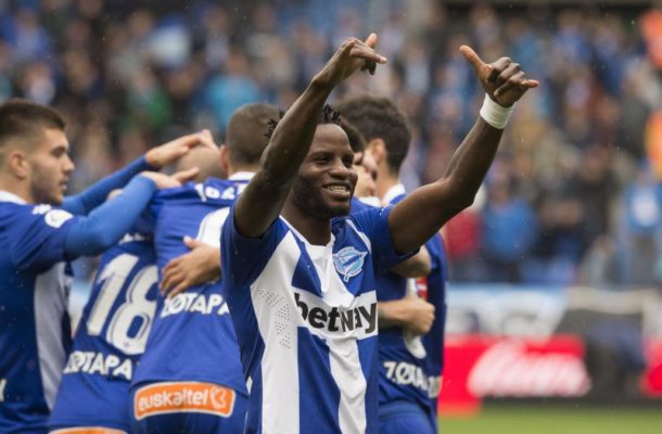 Deportivo Alaves keen to tie Ghana's Wakaso to a new deal
