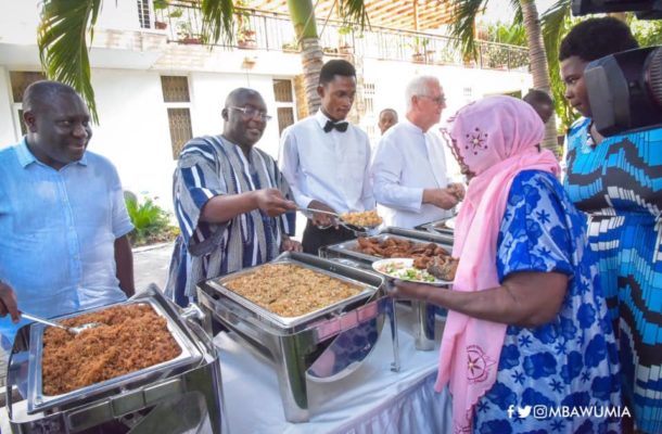 Vice President Bawumia Fetes Lepers, Street Children on New Year's Day