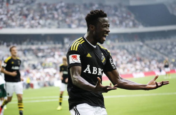 Ebenezer Ofori rejoins old club AIK Stockholm