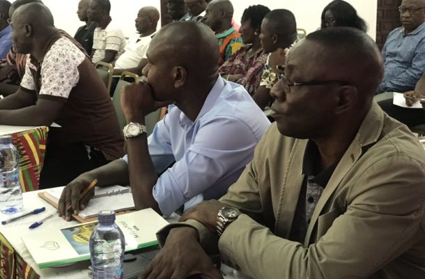 PHOTOS: GFA's Exco in a meeting with all newly appointed national team coaches