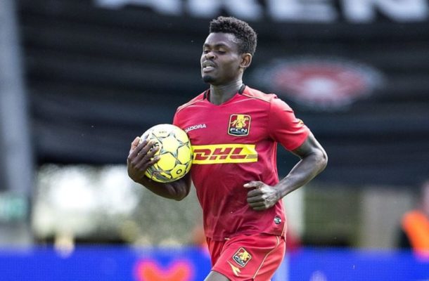 Godsway Donyoh not part of Fc Nordsjallaend squad currently training in Ghana