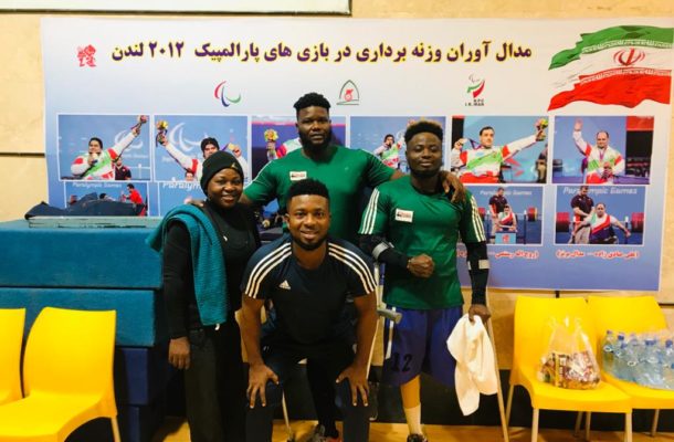 Para Powerlifting Team pitch camp in Iran